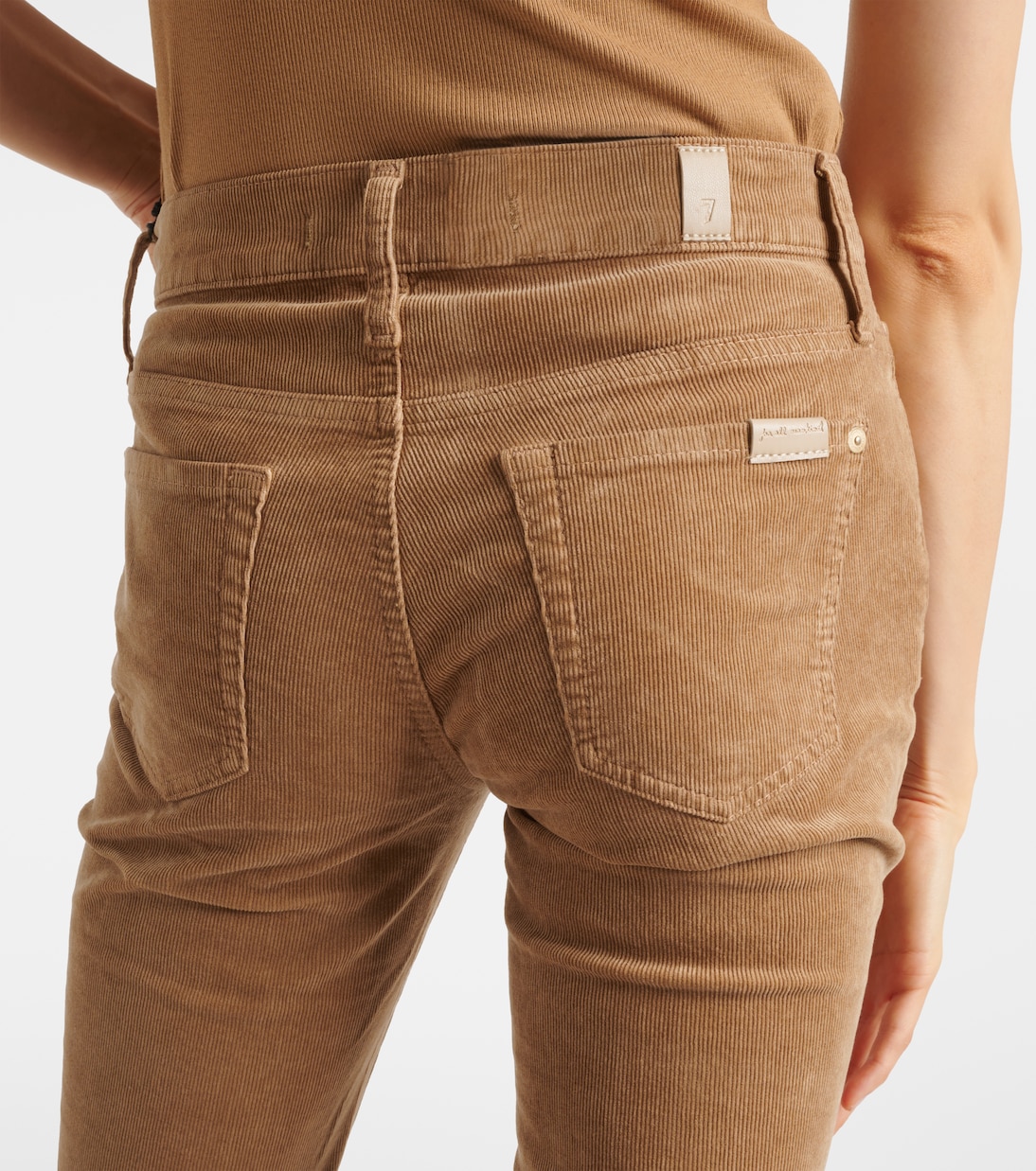 Pantaloni Roxanne in velluto a coste | 7 For All Mankind