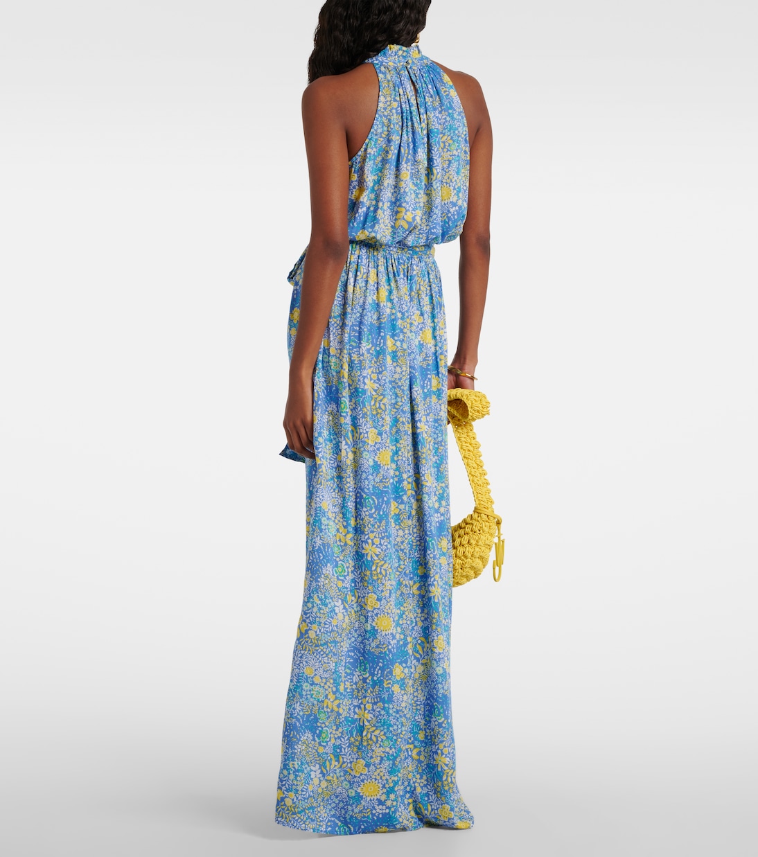 Bedrucktes Maxikleid BIanca | Poupette St Barth