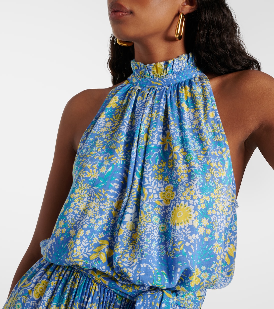 Bedrucktes Maxikleid BIanca | Poupette St Barth