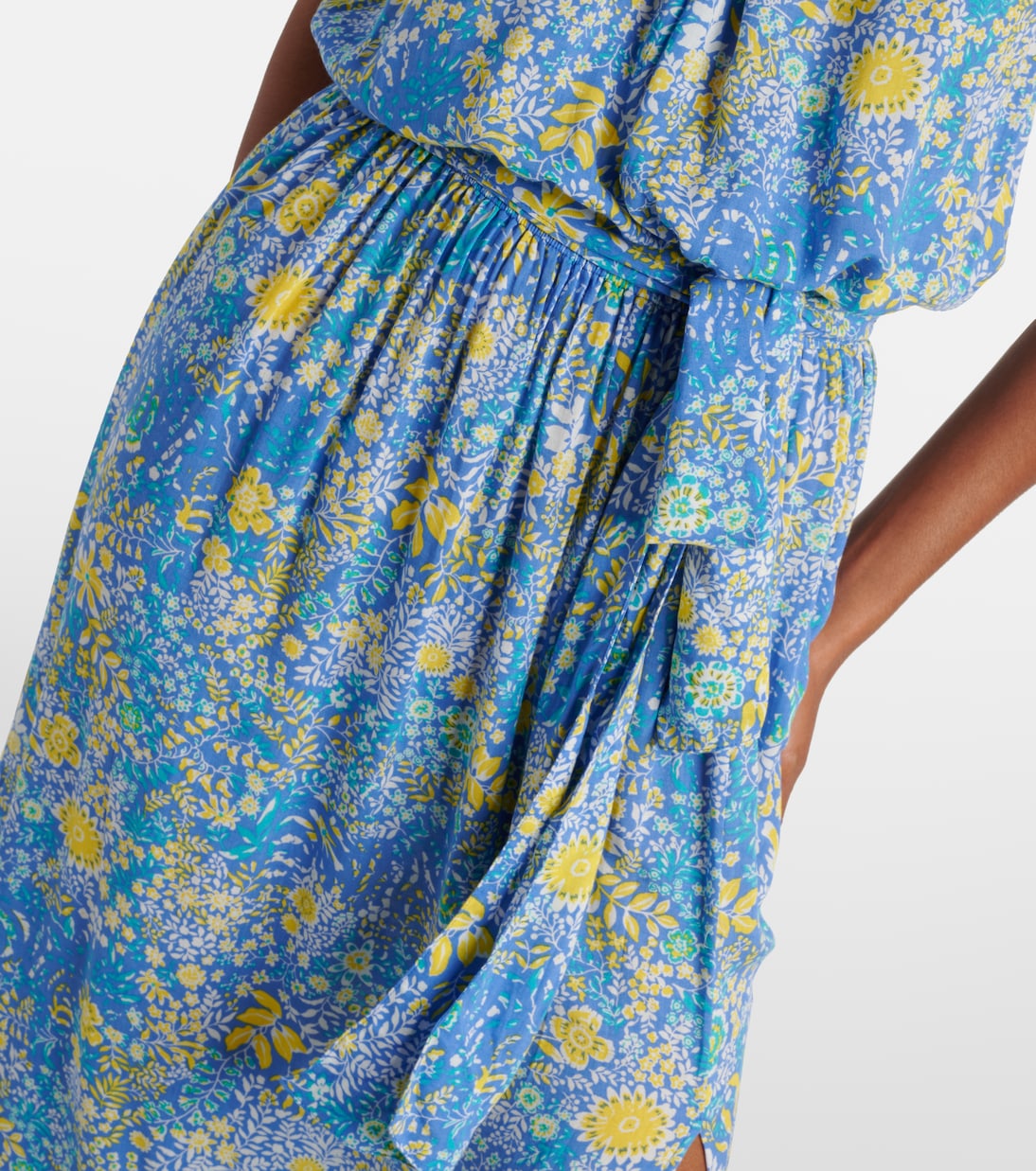 Bedrucktes Maxikleid BIanca | Poupette St Barth