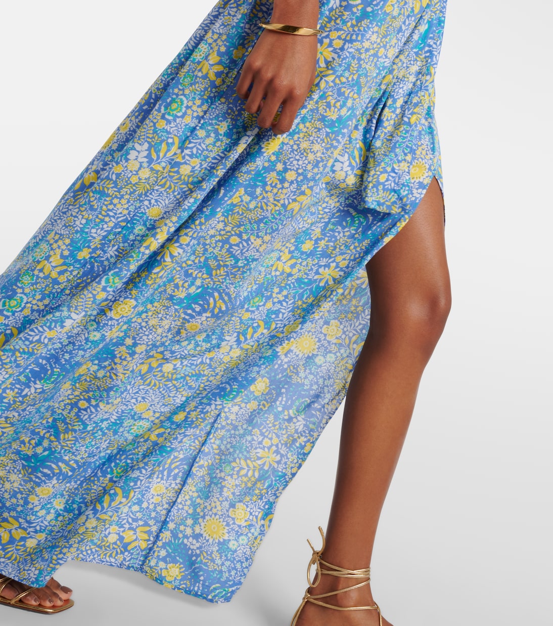 Bedrucktes Maxikleid BIanca | Poupette St Barth
