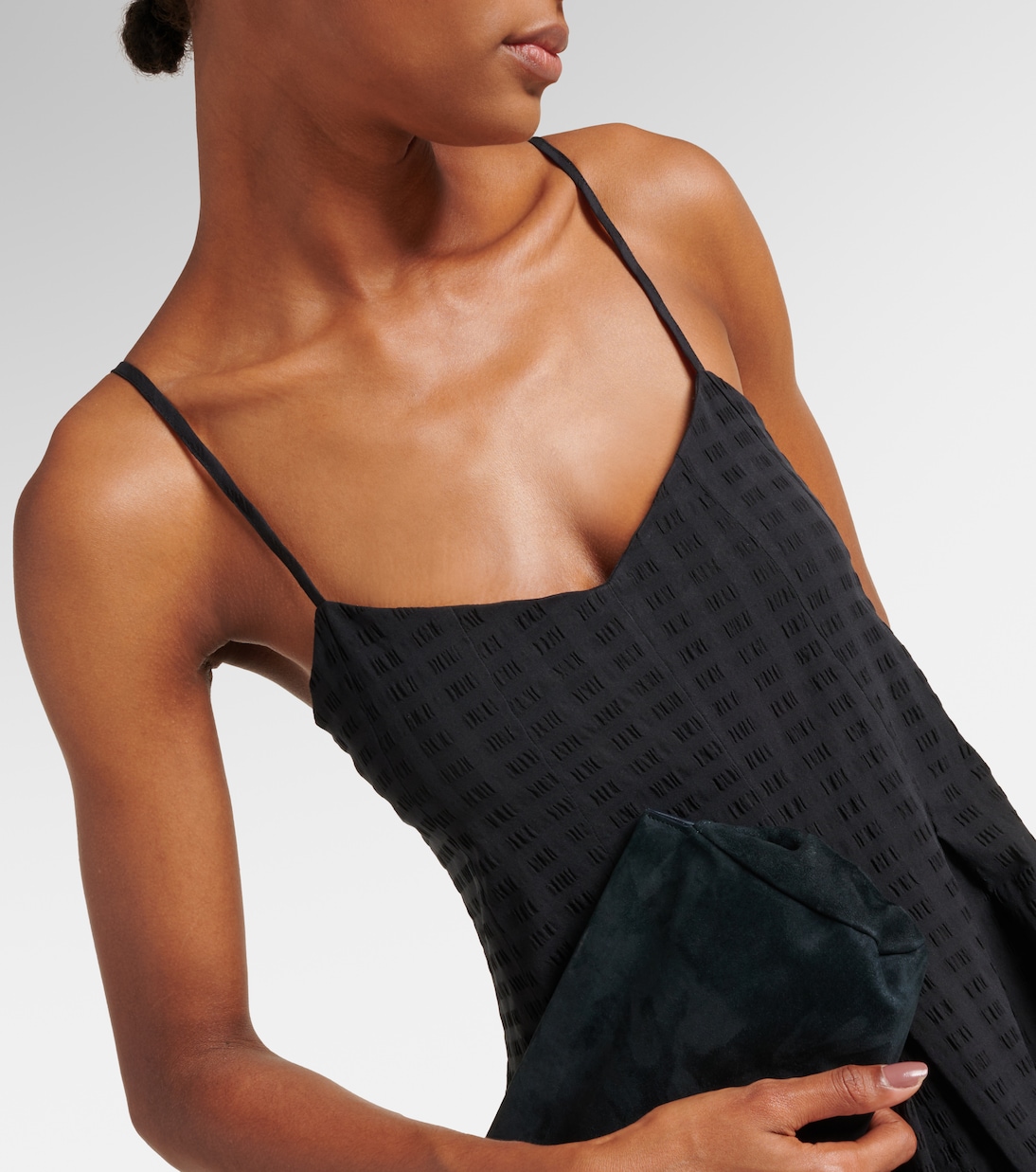 Vestido midi Kate de algodón | Asceno