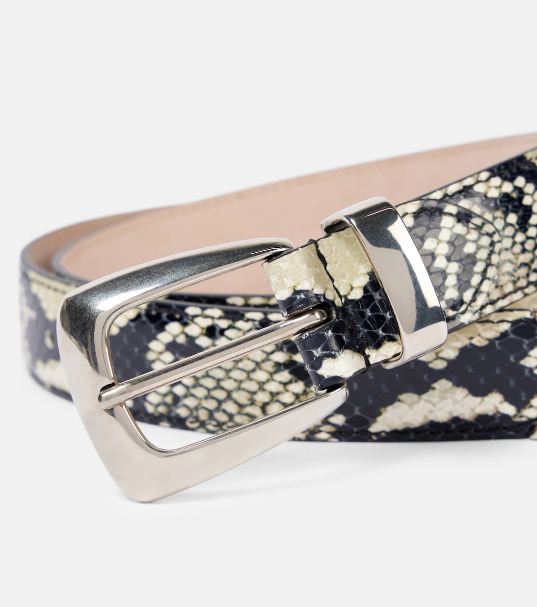 Cintura Benny in pelle stampata | Khaite