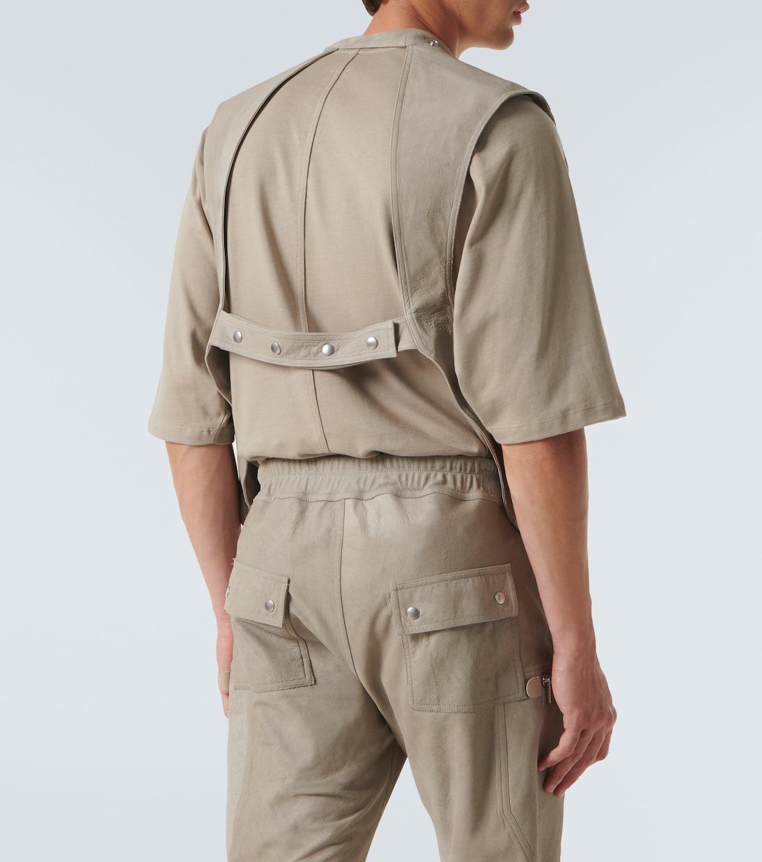 Cargo-Weste aus Leder | Rick Owens