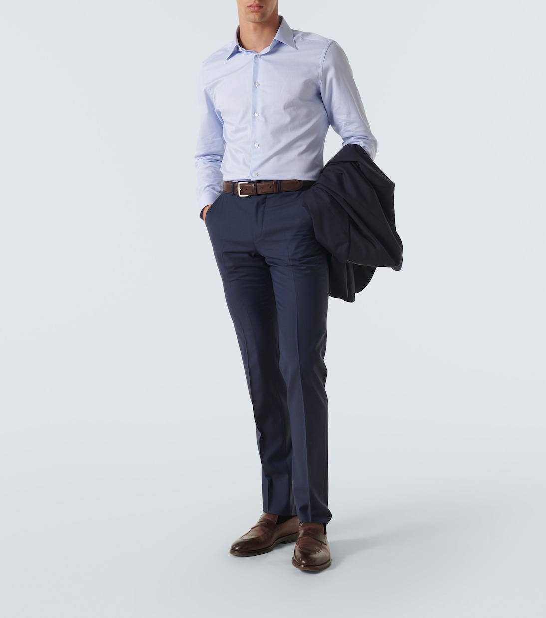 Trofeo wool slim pants | Zegna