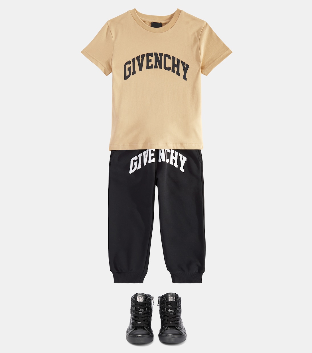 Pantalones deportivos de mezcla de algodón | Givenchy Kids