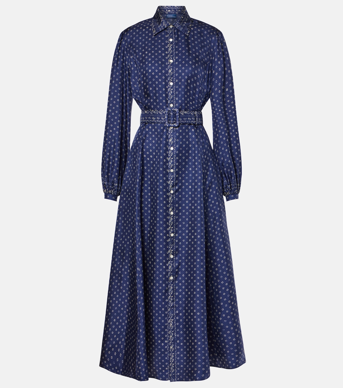 Abito midi in seta con stampa paisley | Polo Ralph Lauren