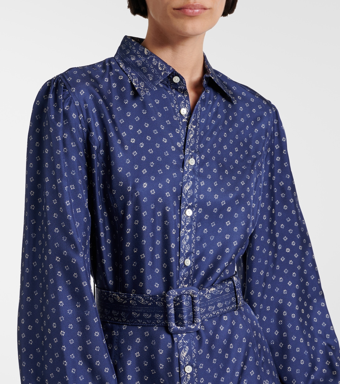 Abito midi in seta con stampa paisley | Polo Ralph Lauren