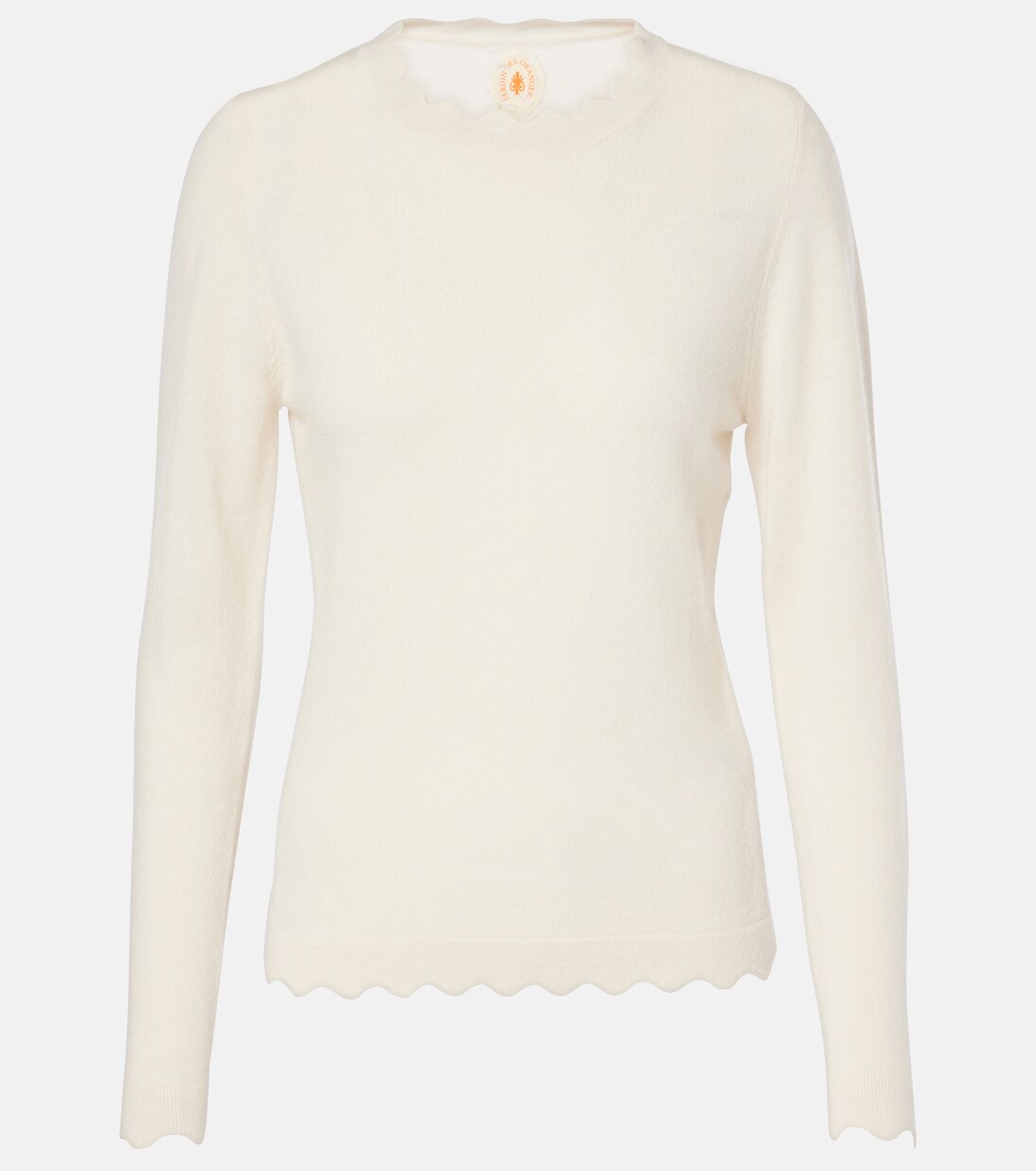 Jersey festoneado de lana y cachemir | Jardin des Orangers