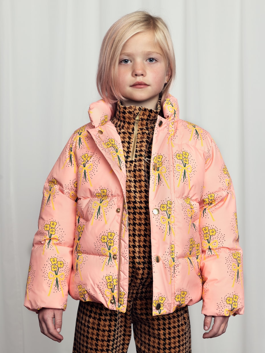Veste matelassée Winter Flowers | Mini Rodini