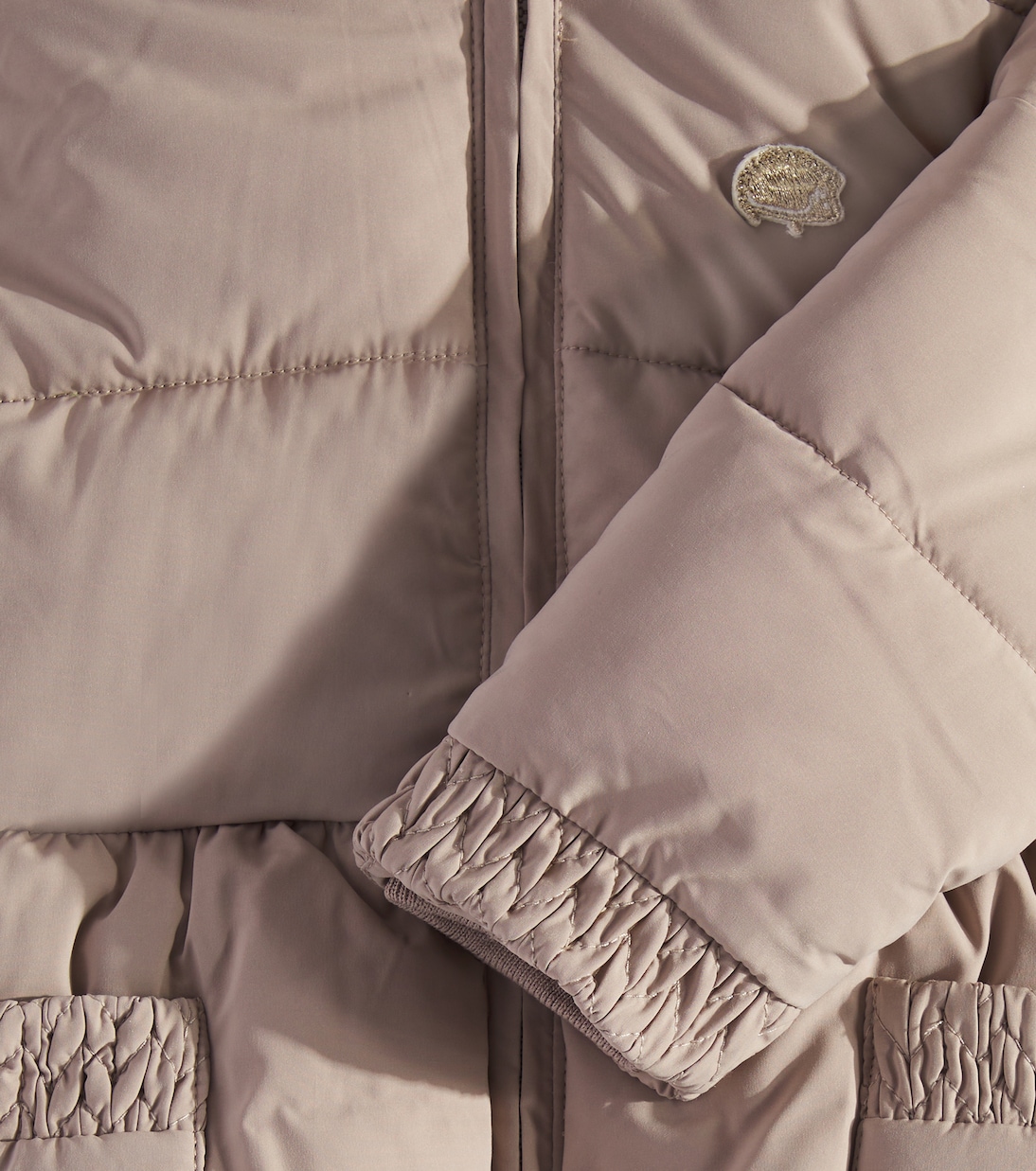 Baby faux fur-trimmed jacket | Tartine et Chocolat