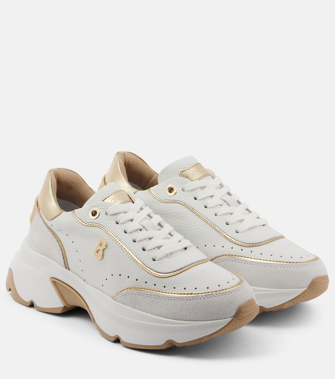 Baskets Kobe à plateforme en cuir | Bogner