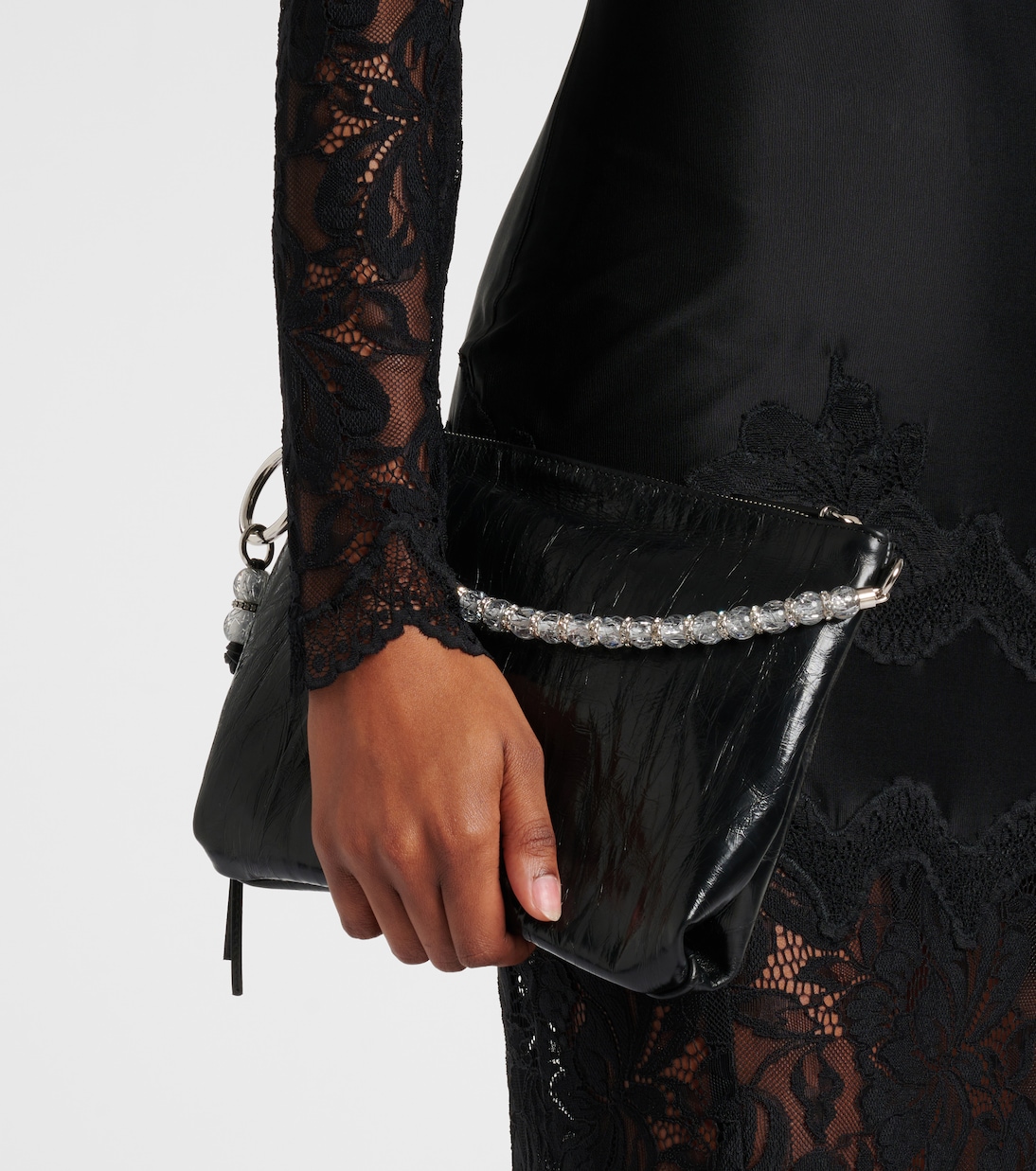 Sac Callie Small en cuir | Jimmy Choo