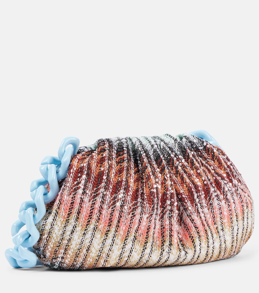 Zig Zag sequined clutch | Missoni