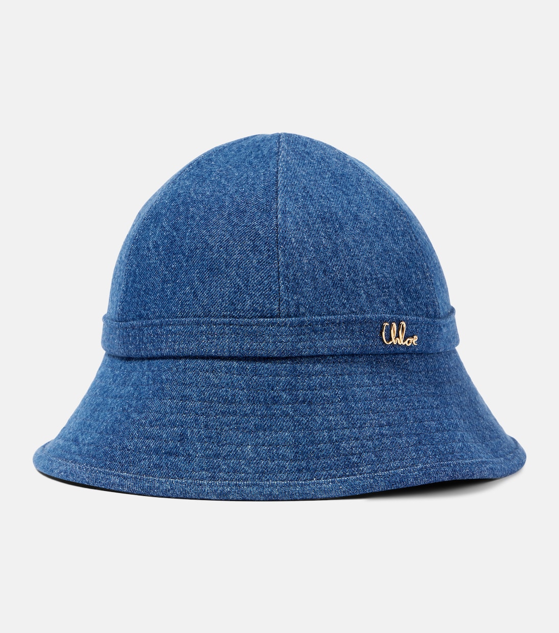 Cappello a secchiello in denim iconico di Chloé per giovani trendy
