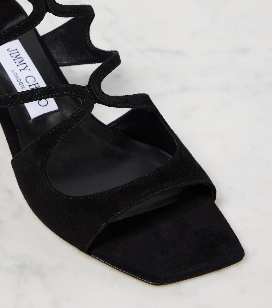 Scarpe sandali JIMMY CHOO Azilia 45 in suede per un look giovane e trendy
