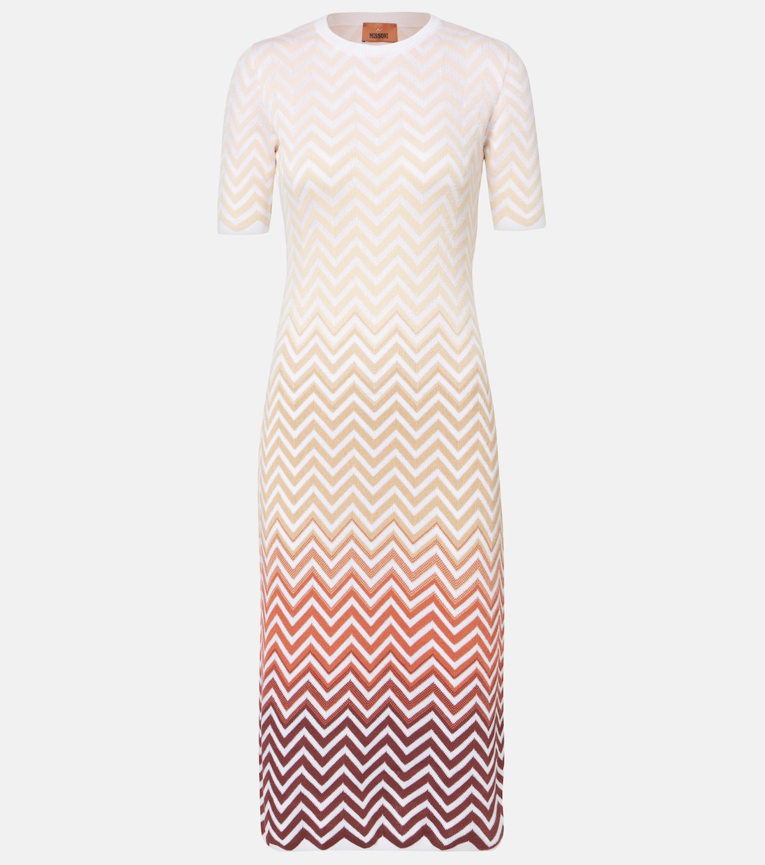 Midikleid aus einem Baumwollgemisch | Missoni