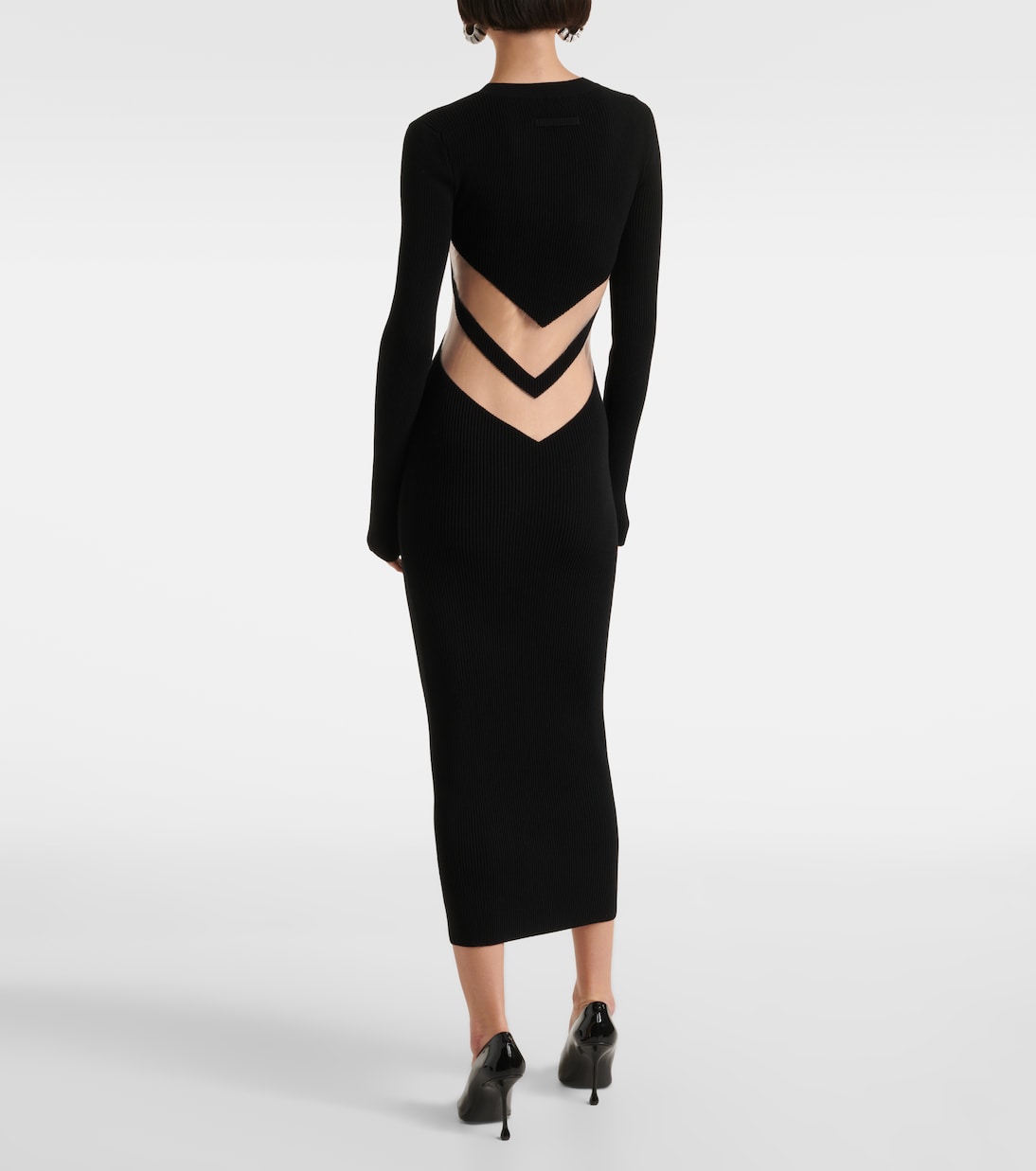 Abito midi in jersey con pannelli | Jean Paul Gaultier