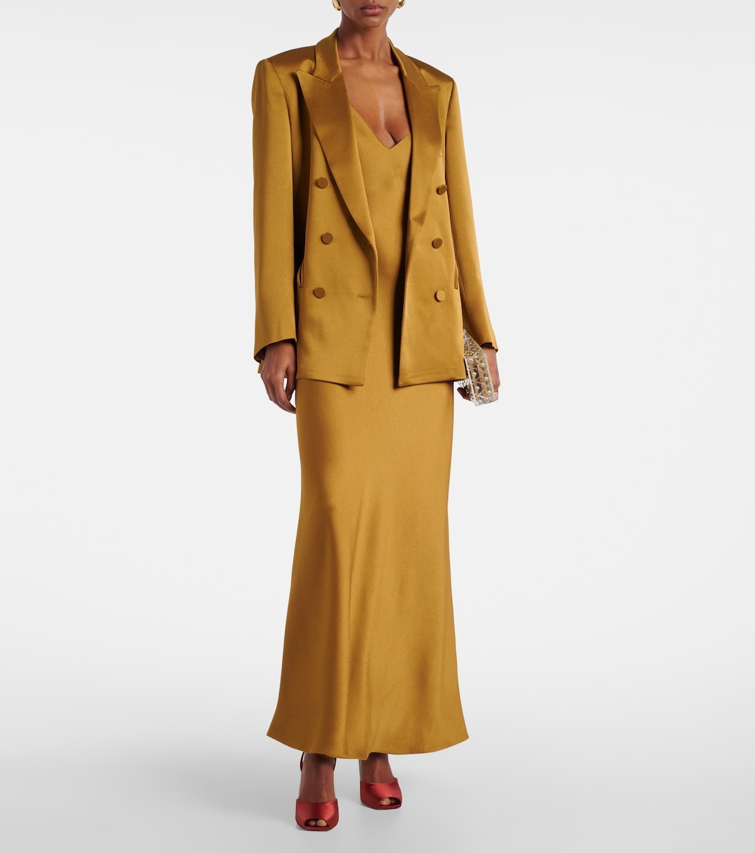 Robe Novalis Manipur en satin | Blazé Milano