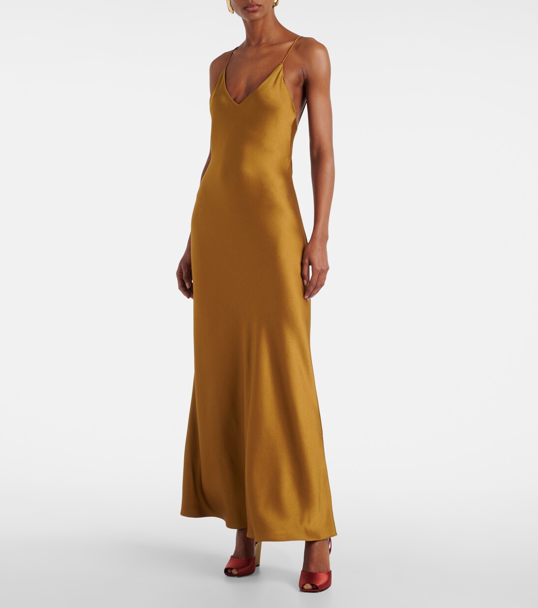 Robe Novalis Manipur en satin | Blazé Milano