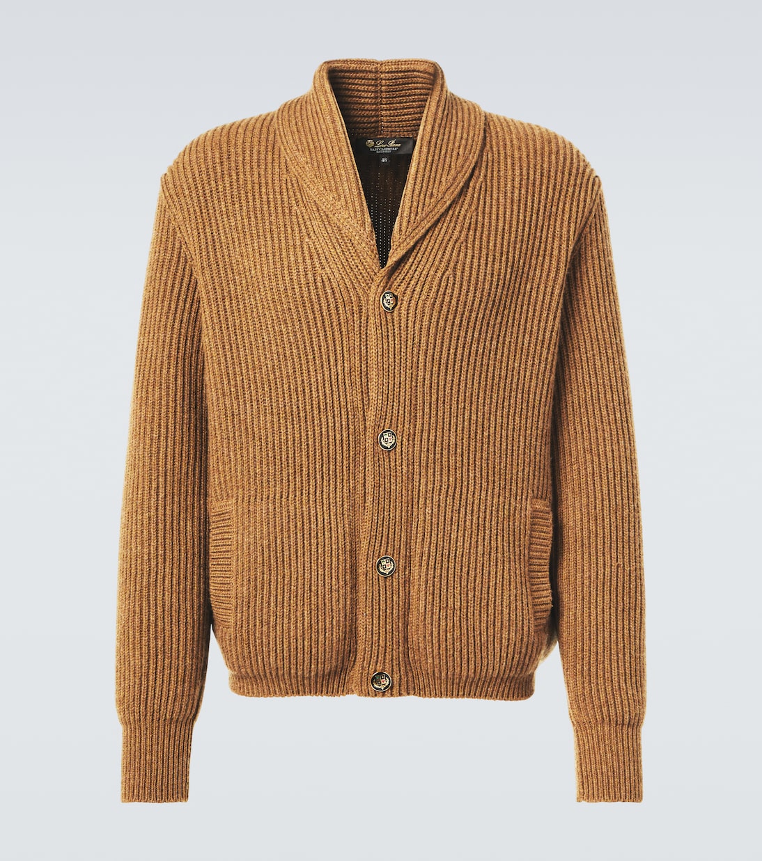 Cardigan Fobello in cashmere a coste | Loro Piana
