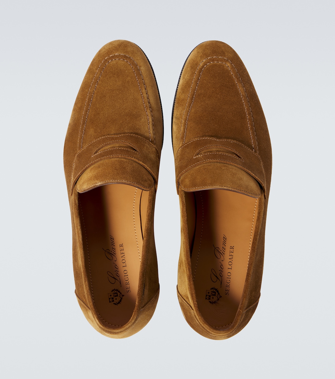 Mocassins Sergio en daim | Loro Piana