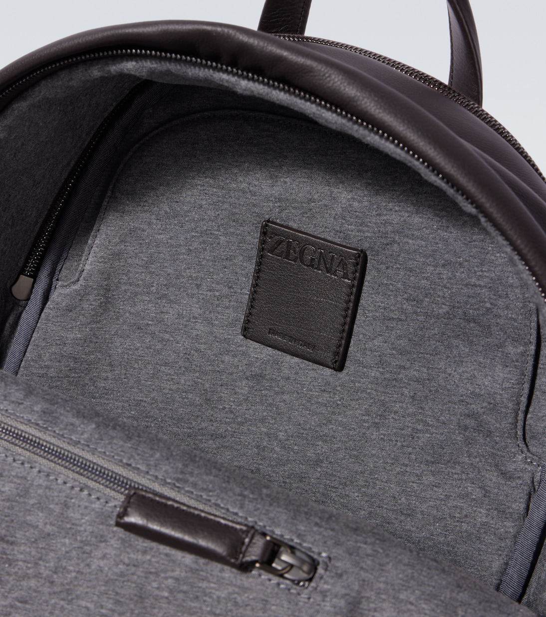 Sac à dos Secondskin Hoodie en cuir | Zegna