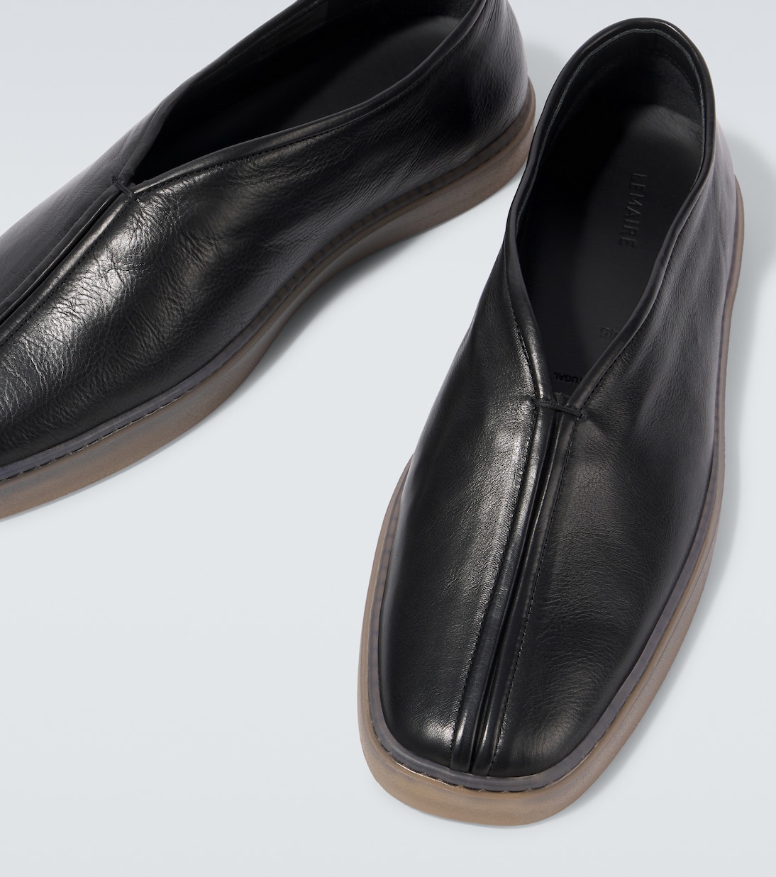 Baskets slip-on Linoleum en cuir | Lemaire