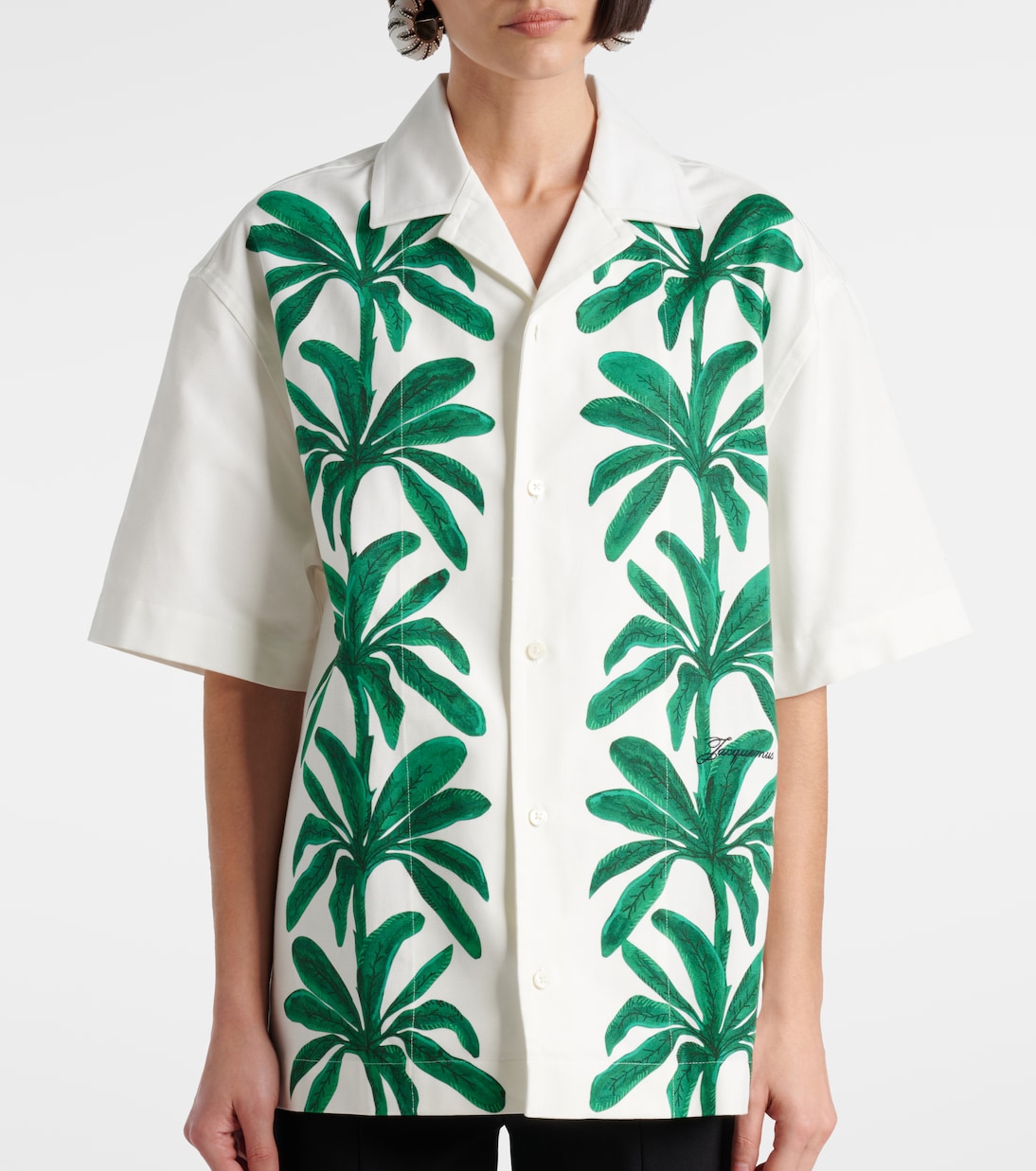 Camisa Jean de algodón estampada | Jacquemus