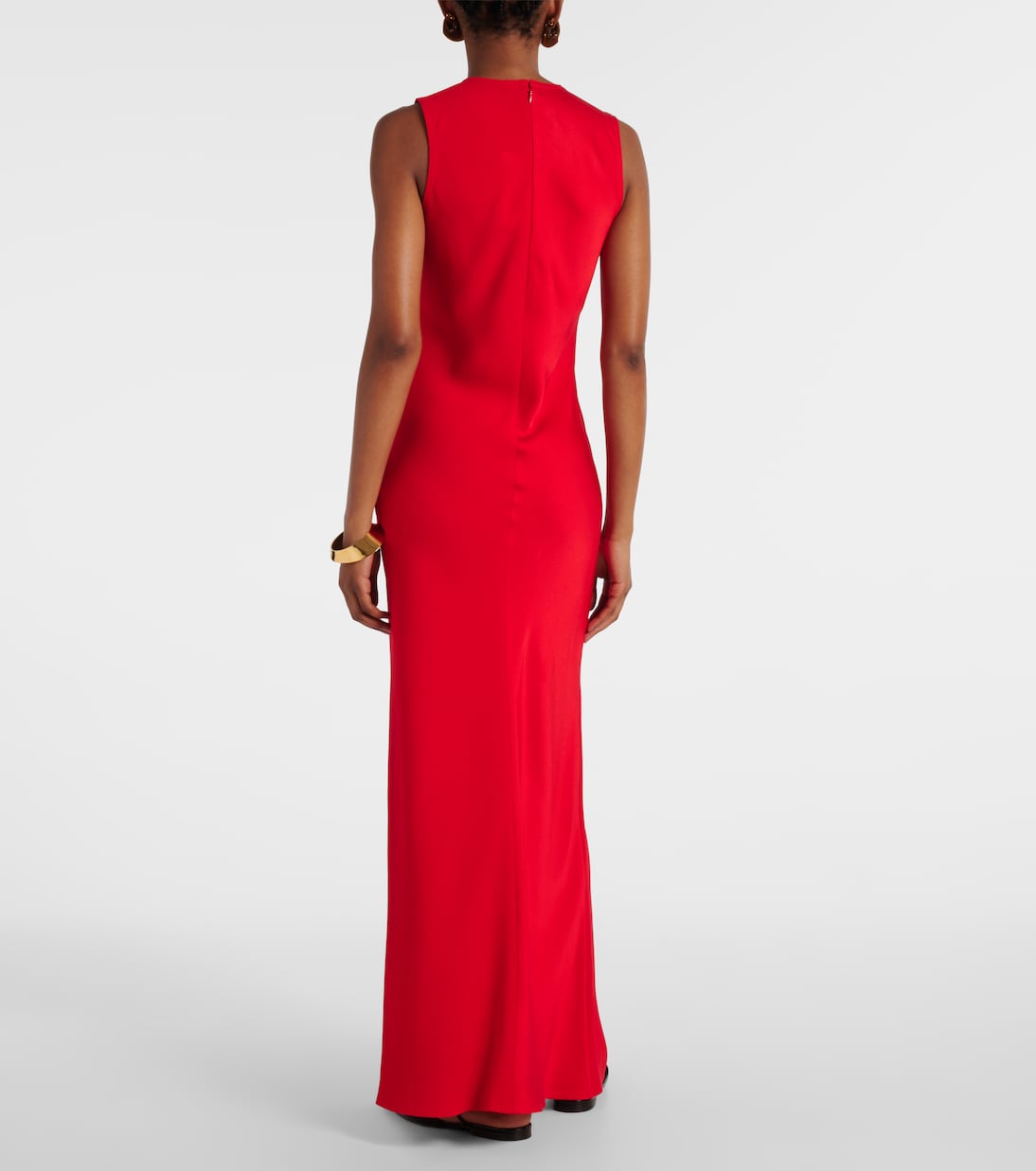 Maxikleid aus Satin | Ami Paris