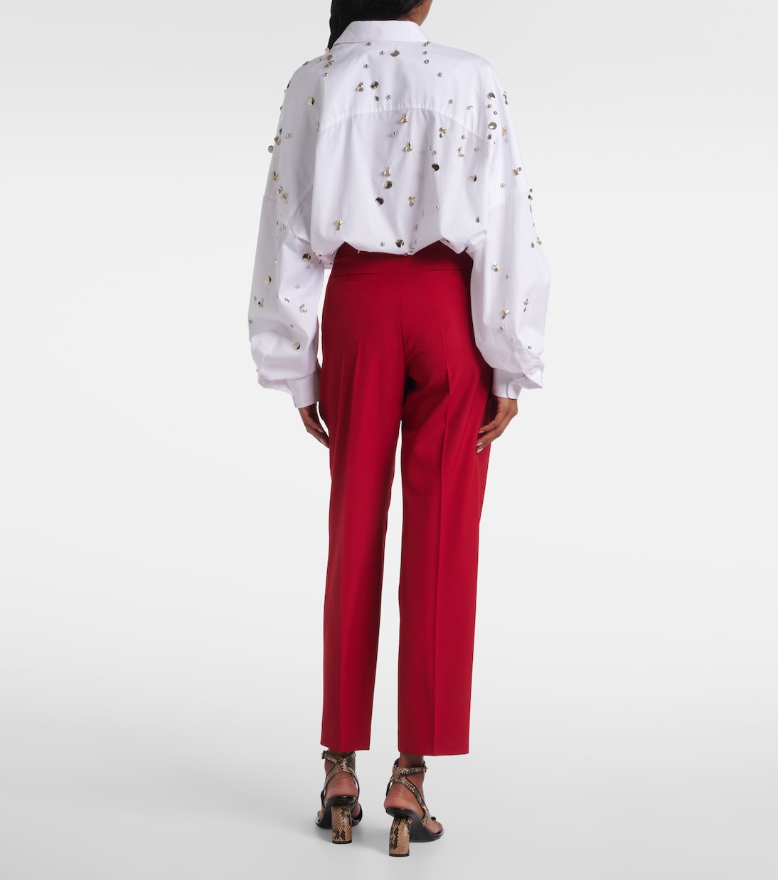 Wool slim pants | Dries Van Noten