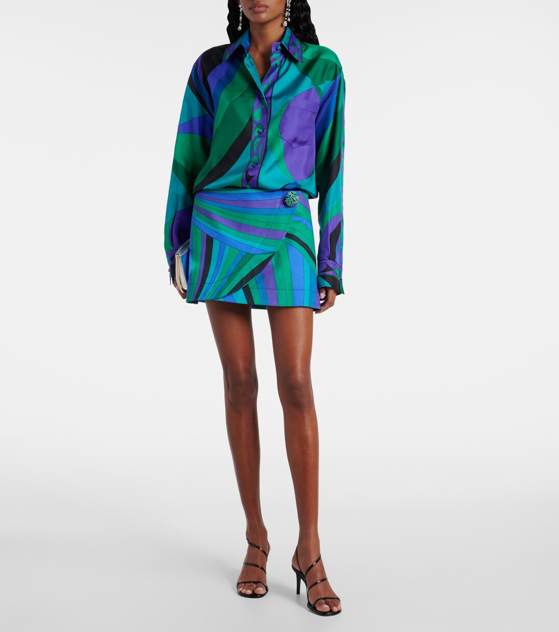 Pesci silk shirt  | Pucci