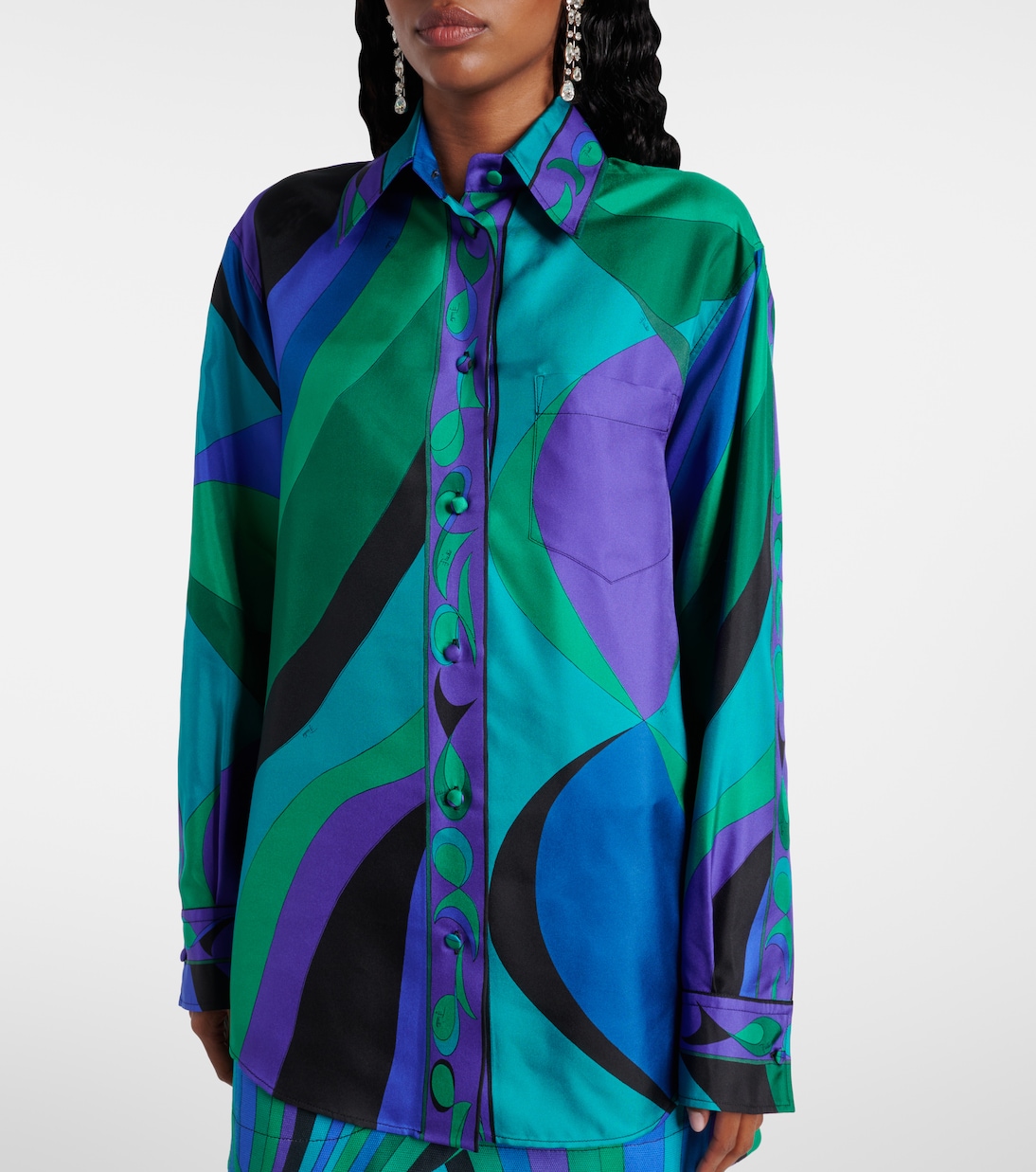 Pesci silk shirt  | Pucci