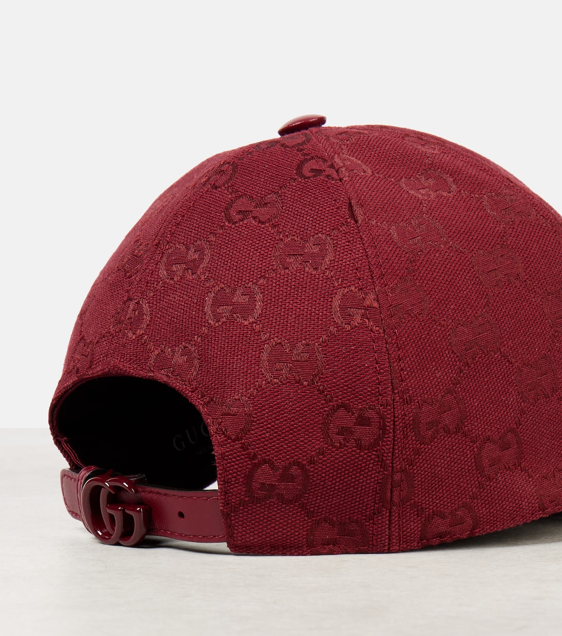 Casquette GG en cuir | Gucci