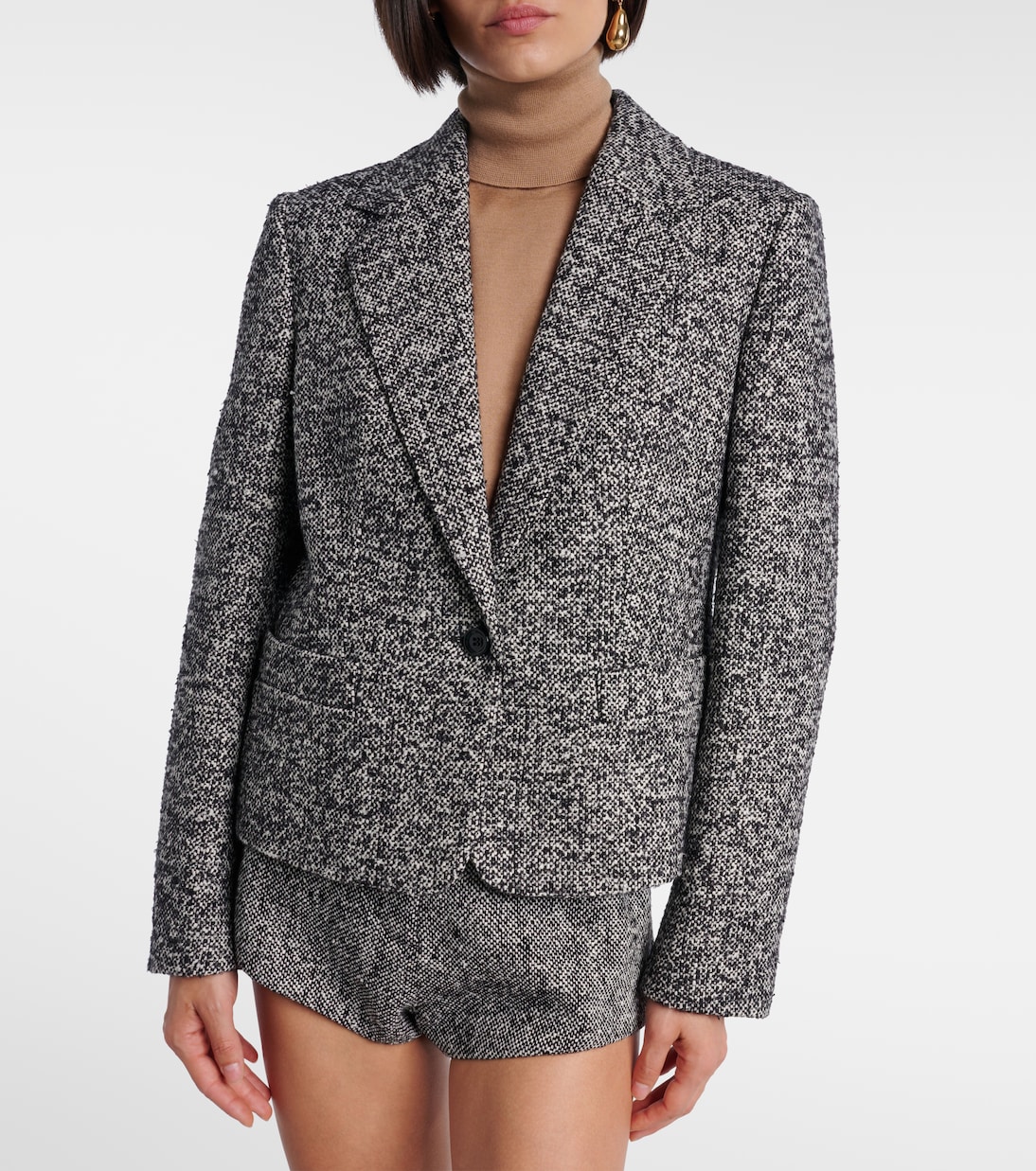 Veste en laine, soie et alpaga mélangés | Dolce&Gabbana