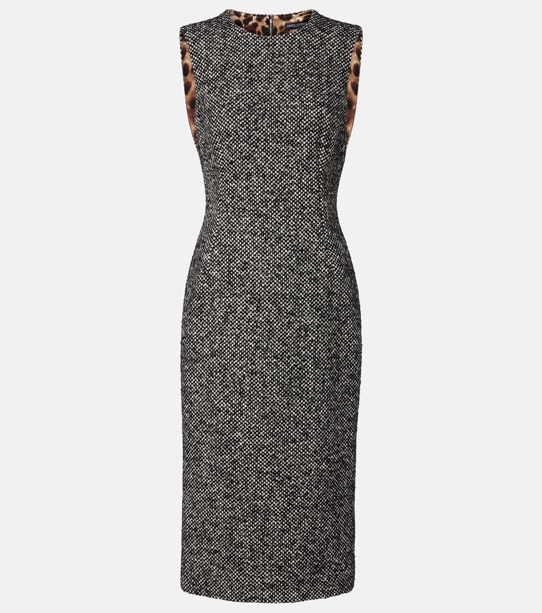 Abito midi a quadri | Dolce&Gabbana