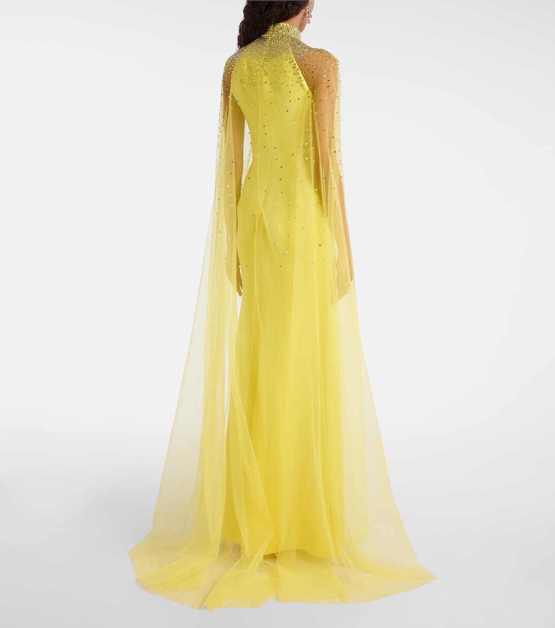 Abito lungo Limelight con cristalli | Jenny Packham