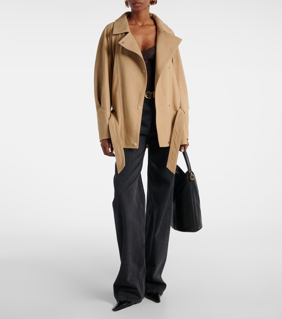 Buffy leather jacket | Nour Hammour
