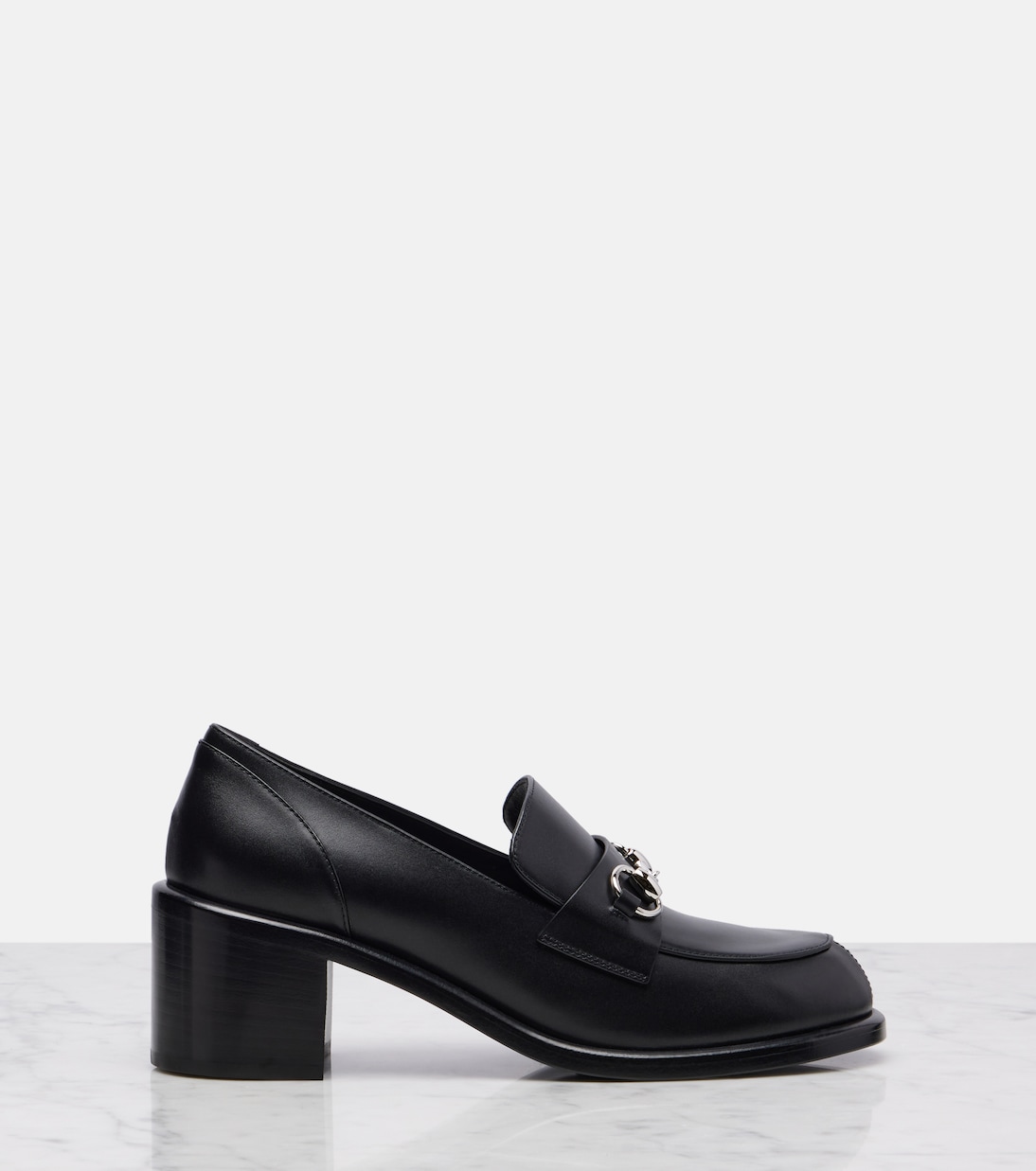Loafer-Pumps Horsebit aus Leder | Gucci