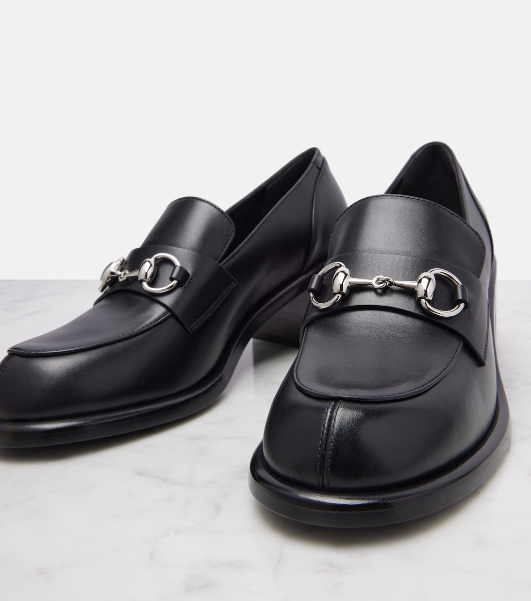 Loafer-Pumps Horsebit aus Leder | Gucci