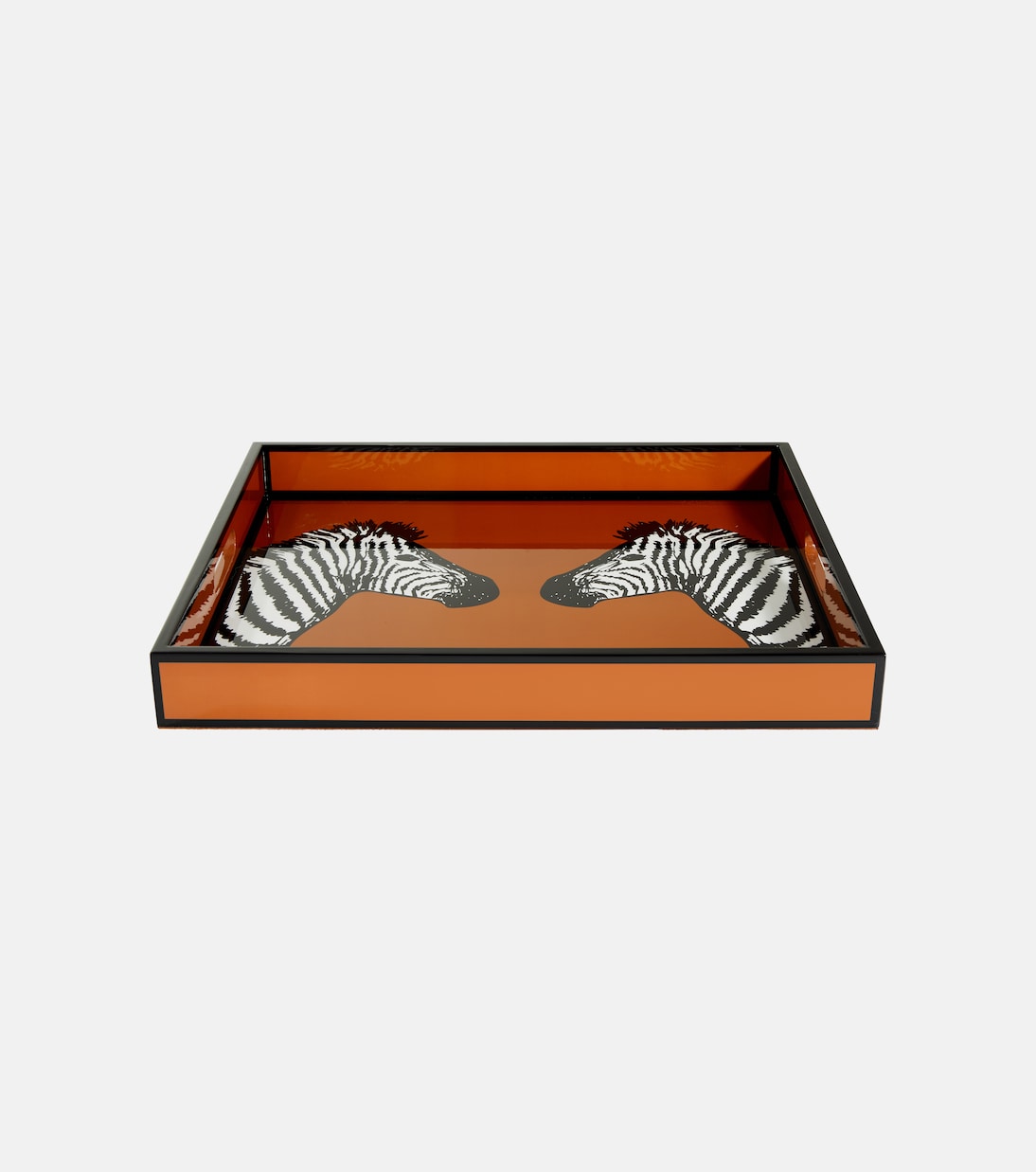 Zebra lacquer tray | Jonathan Adler