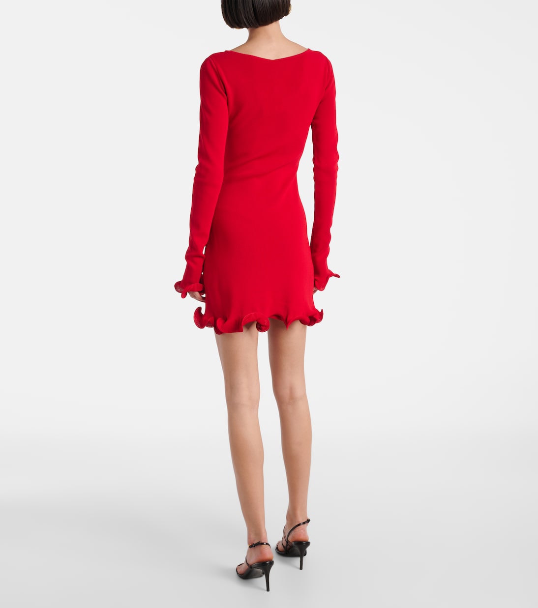 Ruffled knitted minidress | Same