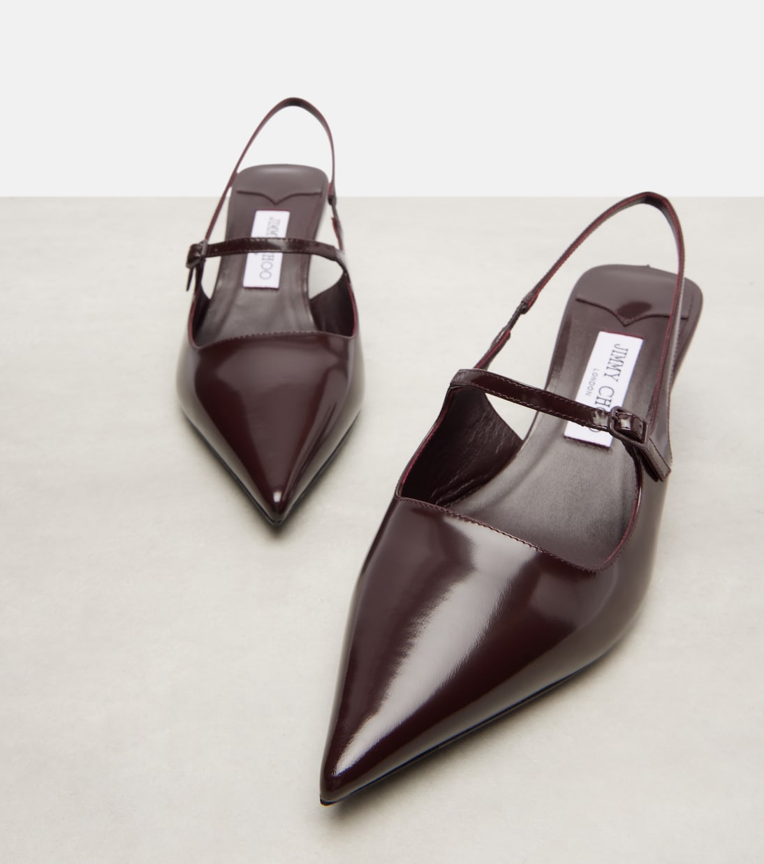 Didi 45 leather slingback pumps | Jimmy Choo