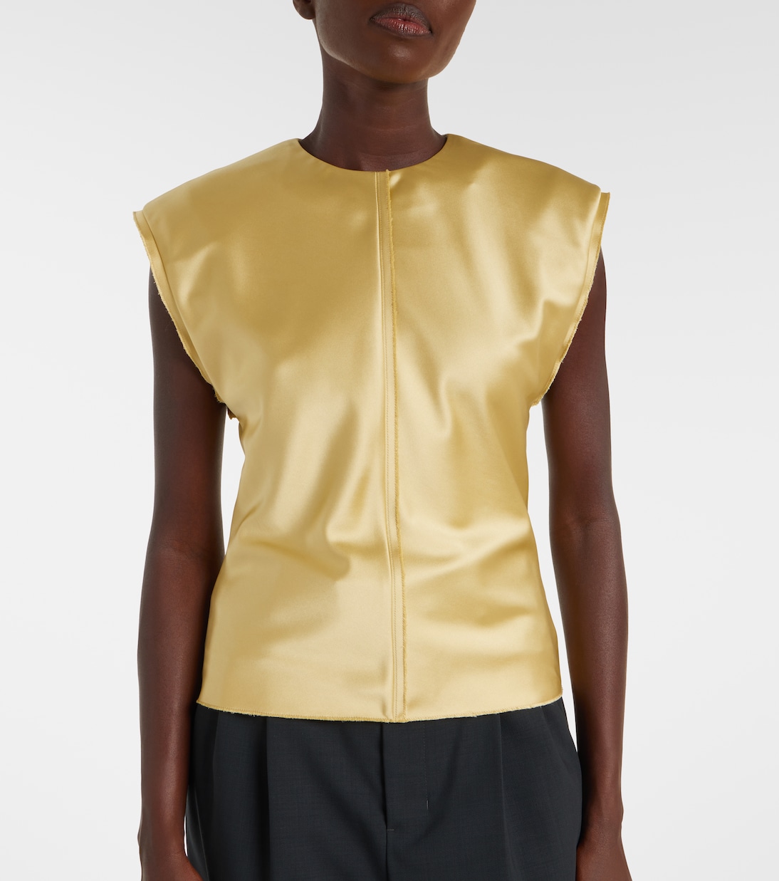 Satin top | Ami Paris