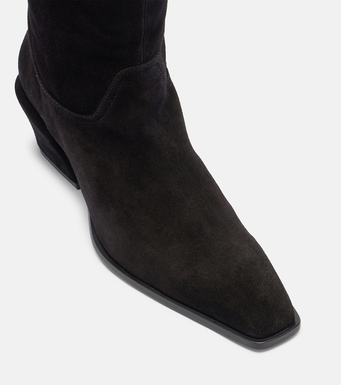 Bettina over-the-knee suede boots | Paris Texas