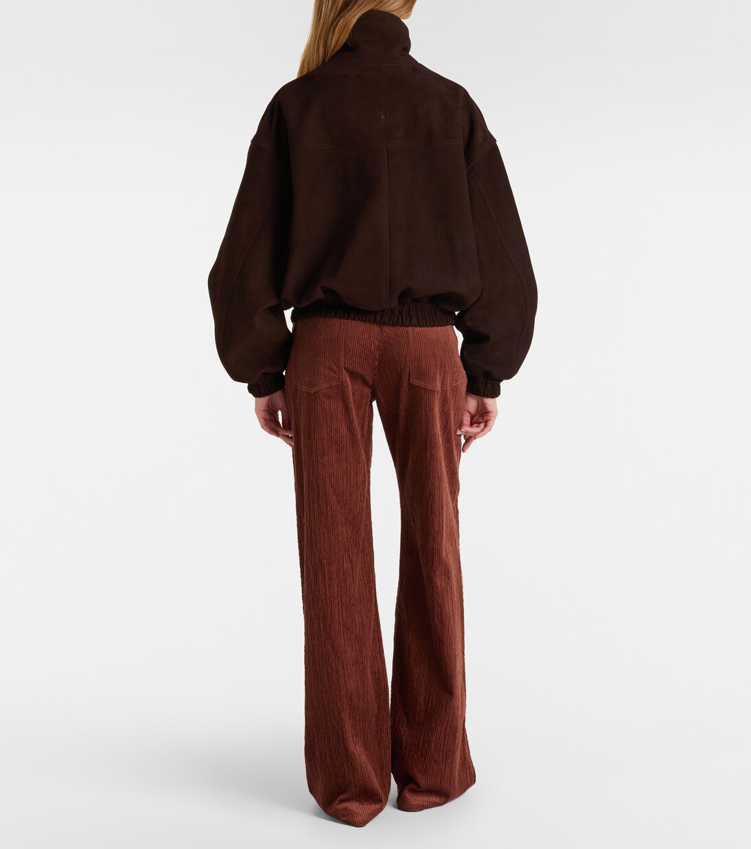 High-Rise-Hose aus Cord | Magda Butrym
