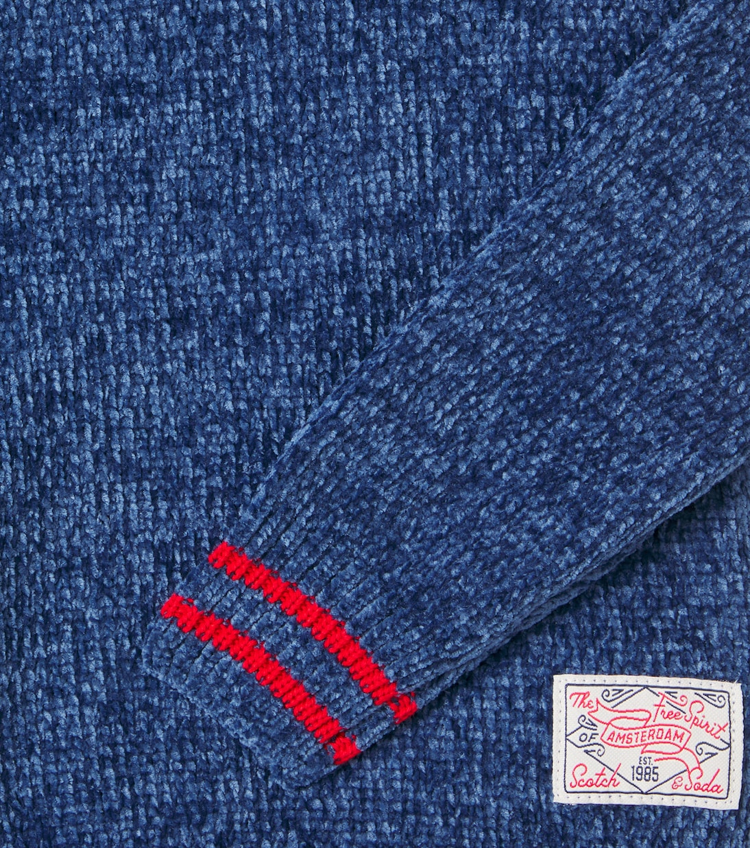 Logo chenille sweater | Scotch & Soda Kids