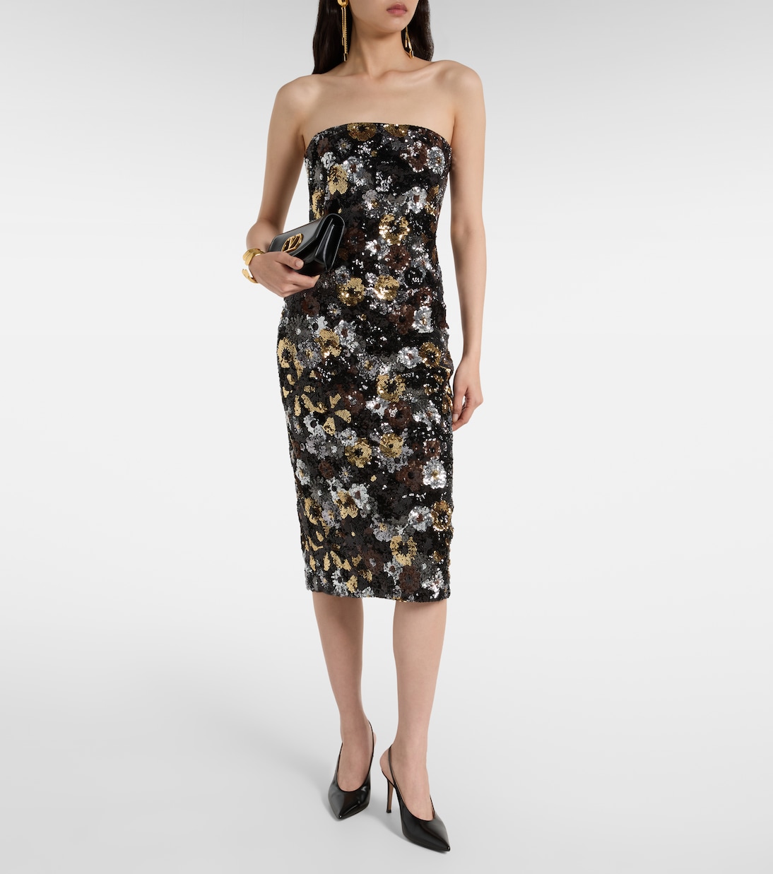 Vacillo sequined midi dress | Max Mara