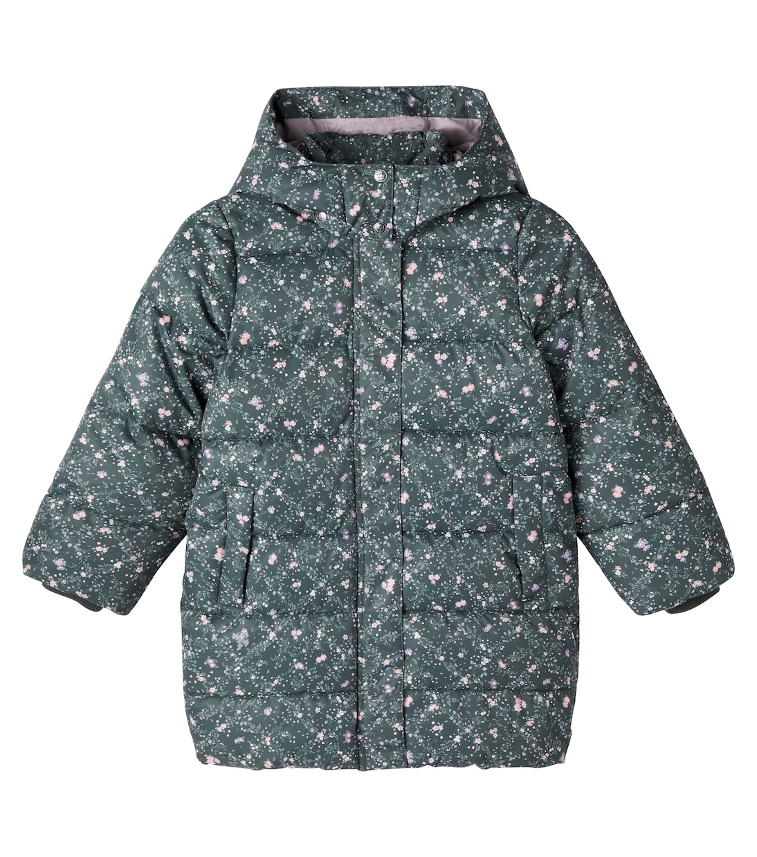 Abrigo acolchado Yrsa floral | Wheat