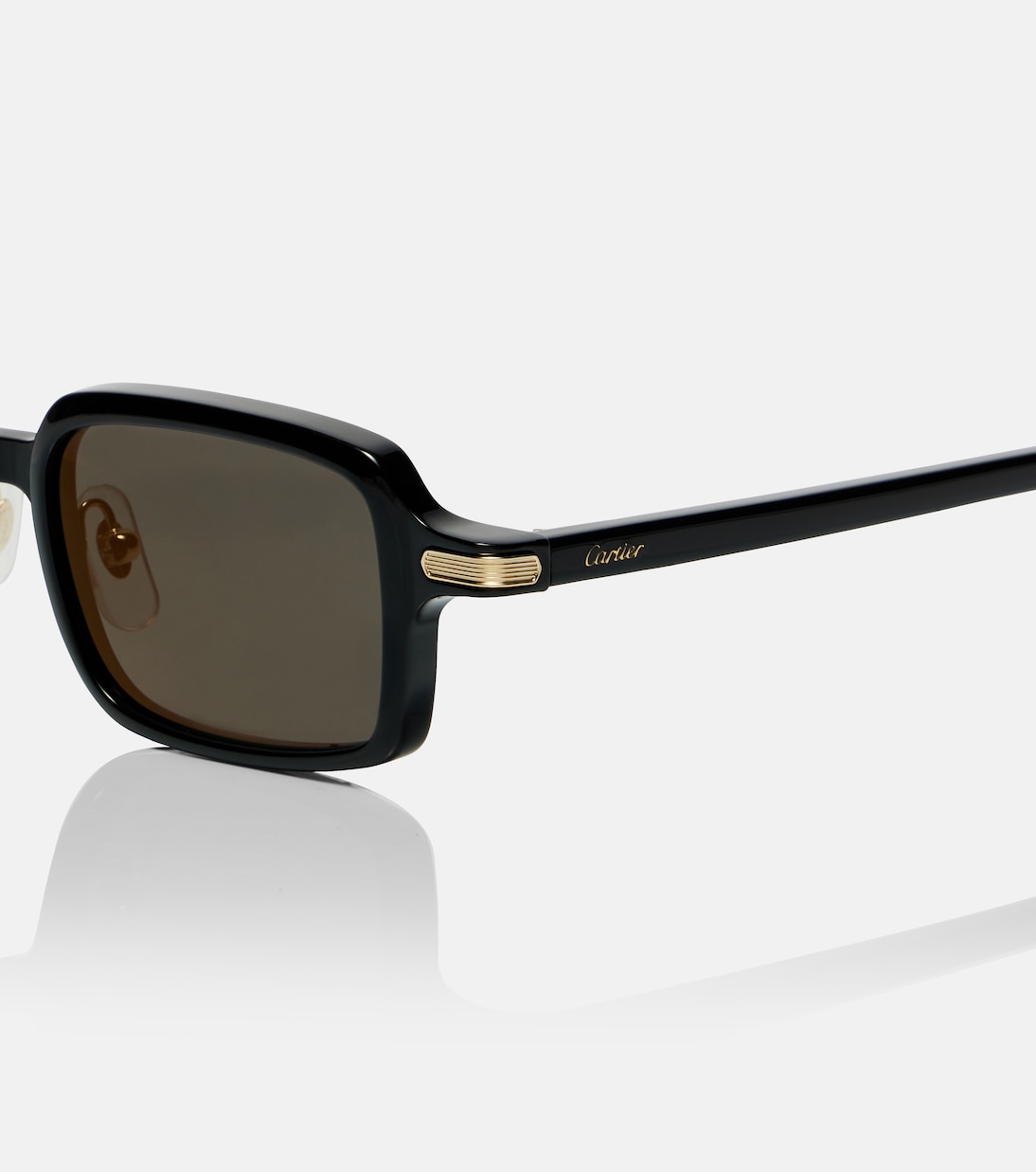 Lunettes de soleil Signature C rectangulaires | Cartier Eyewear Collection